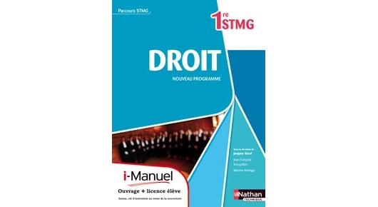 Droit - Bac STMG [1re] – Site compagnon | Éditions nathan